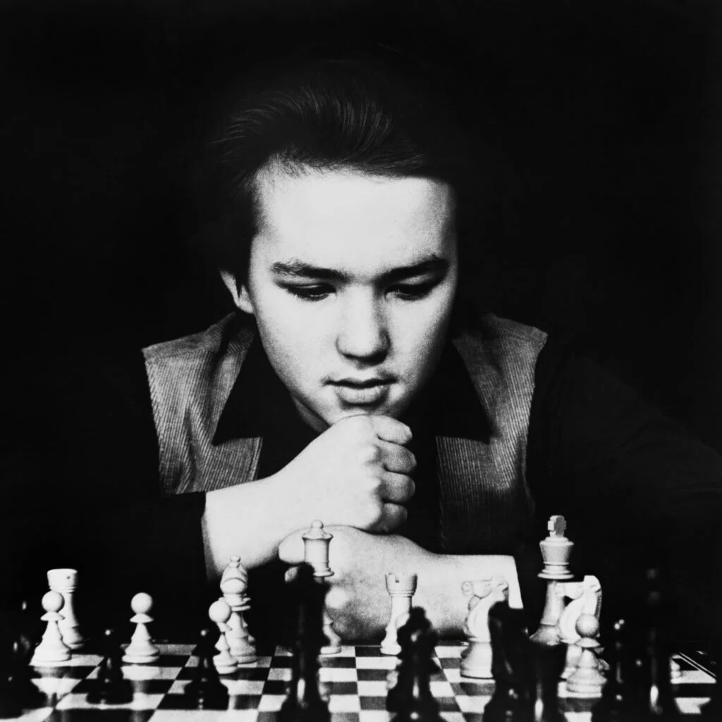 Sebastian Korman: Shakkipolkuni alussa vuonna 1979. Kuva: Ismo Korhonen.
